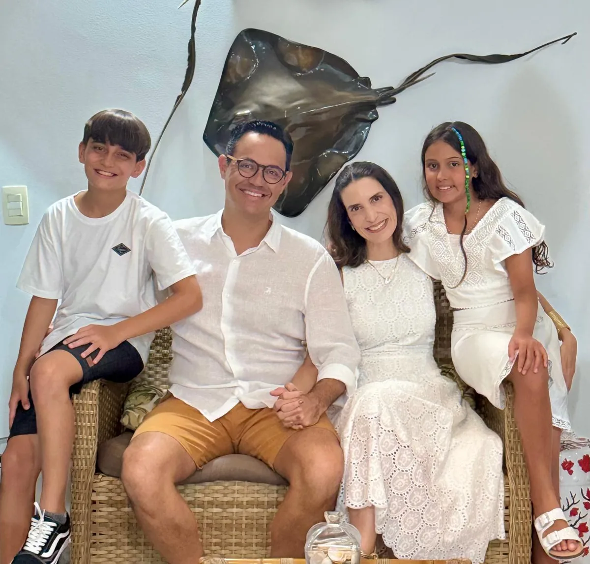 Dr. Roberto Zambelli com sua família